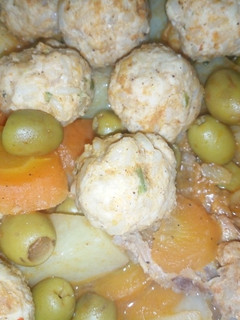 صورة لوصفة زيتون بكريات الدجاج ممم