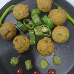 A picture of No Fry Dal vada.