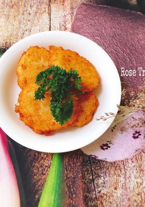 Hình của món Chả Bắp Chiên.