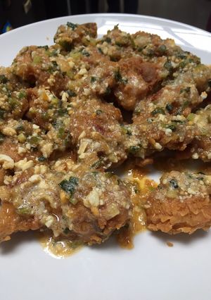 Foto resep Ayam krispy telur asin