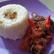 Krengsengan Daging, Pentol Bakso Pedas Manis Sederhana