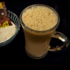 A picture of Custard powder and coffee.