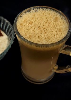 A picture of Custard powder and coffee.