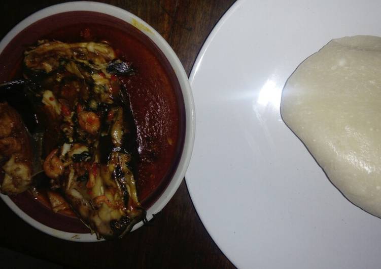 Recipe of Quick Cat fish soup with fufu