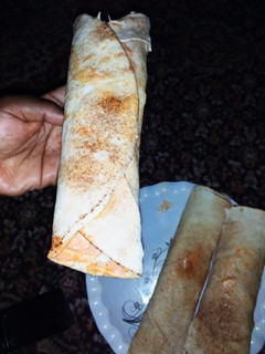 A picture of Chicken shawarma.