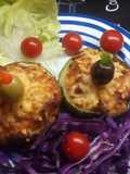 Zapallitos rellenos con jamón 🎄💝☀️🎄🎀☀️💝🎄😄❤️☀️😄