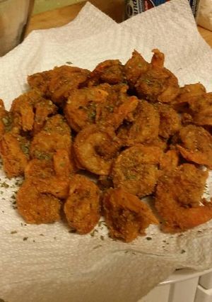 A picture of Lemon Pepper Fried Shrimp.