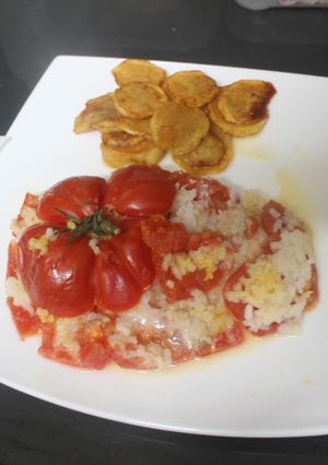 Foto principal de Tomatazo relleno de arroz