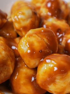 Foto resep Baso Ayam Dengan Saos Selai Kacang