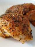 Crispy Baked Chicken Thighs