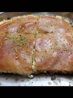 صورة لوصفة قطايف بالسمن البلدي