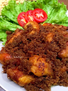 Foto resep Ayam Goreng Serundeng Kelapa