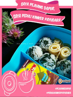 Foto resep Bola-Bola Nasi Bayam