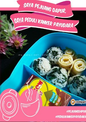 Foto resep Bola-Bola Nasi Bayam