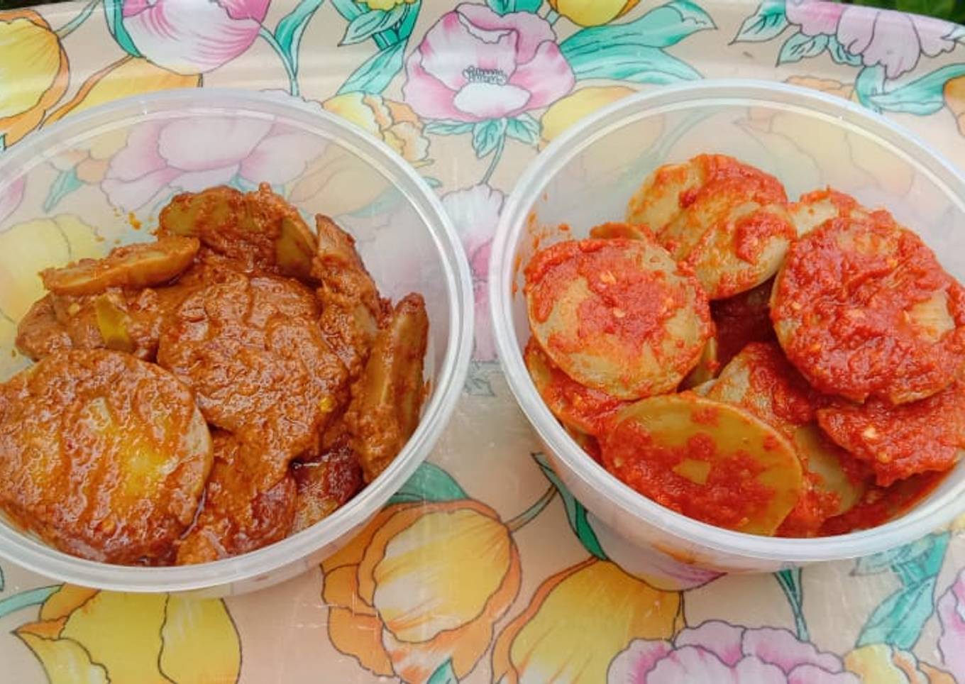 Rendang jengkol ala mika