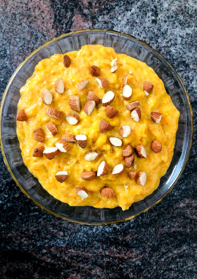 கேரட் கஸ்டர்ட் (Carrot custard recipe in tamil) செய்முறை முக்கிய புகைப்படம்