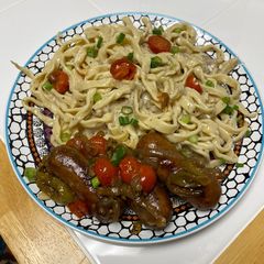 A picture of Cacio e Pepe & Sausage.