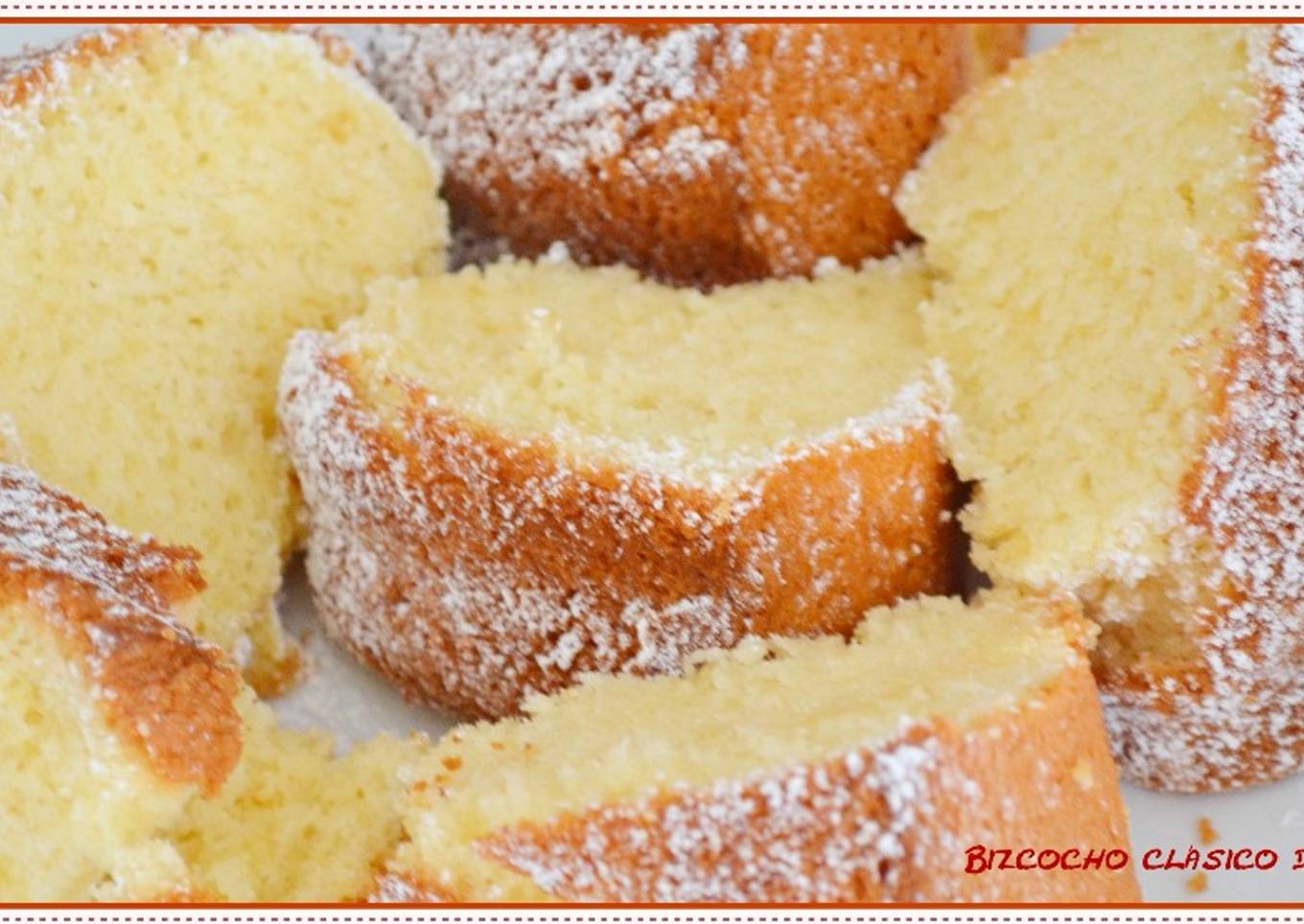 Bizcocho clásico de yogurt (Thermomix)