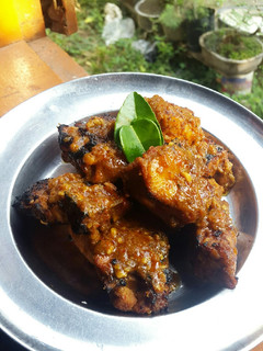 Foto resep Ayam bakar pedas