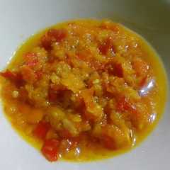 A picture of Sambal Bawang.
