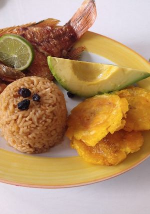 Una foto de Arroz de cebolla con panela 🇨🇴
