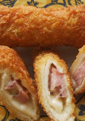 Foto resep Roti Goreng Sosis