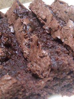 Foto resep Brownies shiny crust