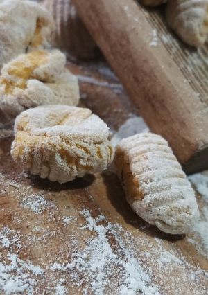 Una foto de Gnocchi de zapallo cabutia asado y Tuco de fin de mes