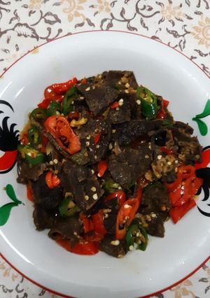Foto resep Tumis Paru Aceh Pedas