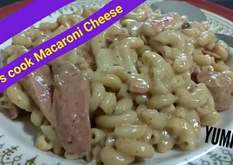 Steps to Make Favorite My first attempt cooking Mac and Cheese