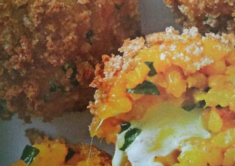 Easy Way to Prepare Delicious Un-Fried Rice Balls &#34;Arancini&#34; by Rocco Dispirito pg. 72