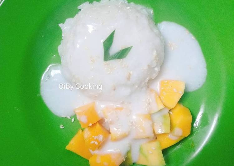 Bagaimana Membuat Mango Sticky Rice, Enak Banget