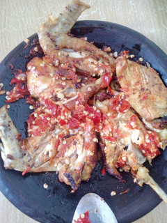 Foto resep Ayam geprek sambal bawang