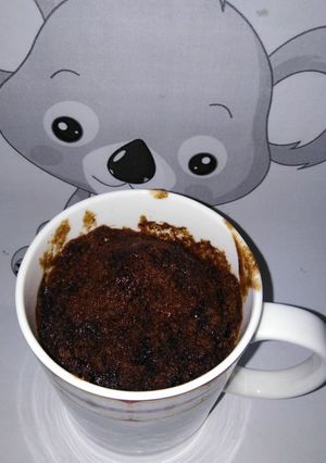 A picture of Chocolate mug cake.