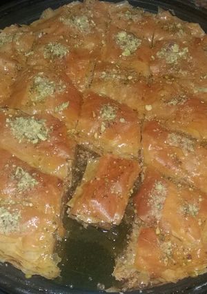 عکسی از دستور باقلوای خوشمزه
