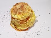 Una foto de muffins salados microondas