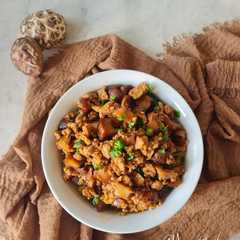 Isian Bacang Ketan Ayam dan Jamur Shiitake-レシピのメイン写真