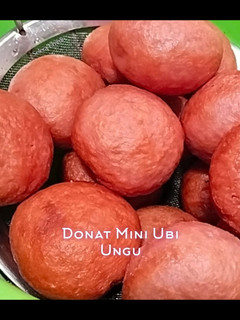 Foto resep Donat Mini Ubi Ungu