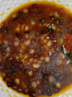 A picture of Githeri stew.