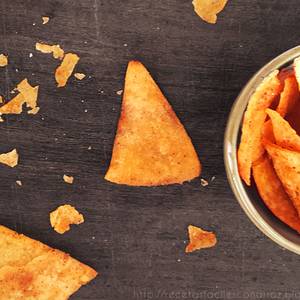 Nachos o doritos sanos! (SIN GLUTEN / VEGANOS) Sin freír, sin hornear y riquísimos!
