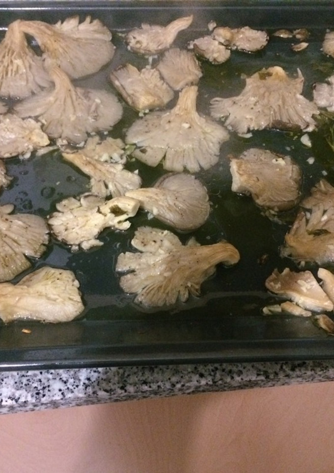Una foto de Setas al horno