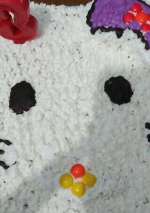Foto resep Cake Tart Hello Kitty