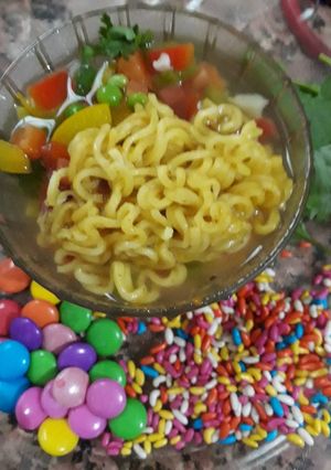 A picture of Vegetable Manchow Soup.