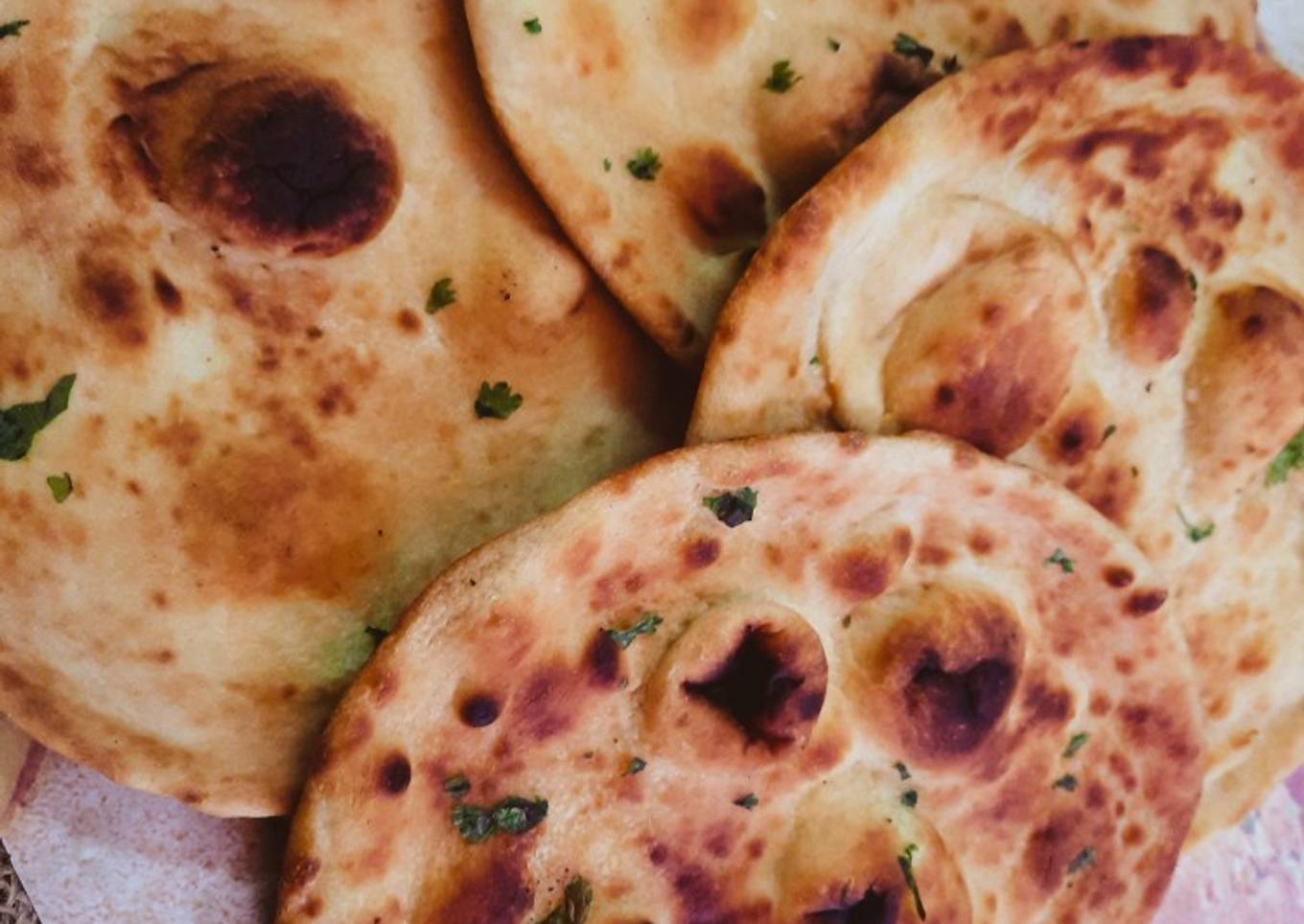 Homemade Naan