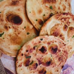 Homemade Naan A picture of Homemade Naan.