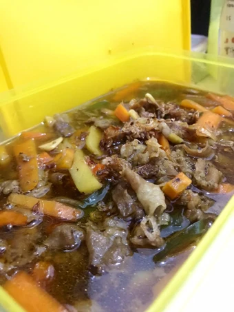 Langkah Gampang Membuat Resep Asem Asem Beef slice yang Enak Banget