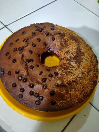 Resep Bolu tape cokelat panggang Enak
