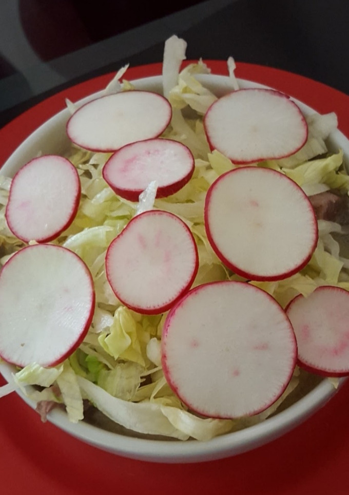 Una foto de Pozole blanco