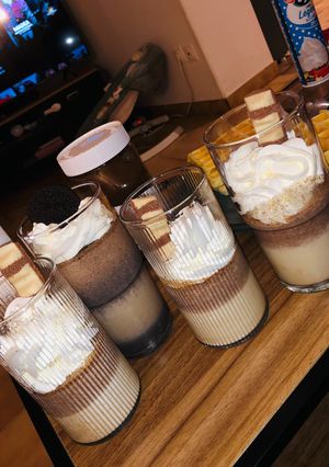 Une photo de 🥤Milkshake Kinder Bueno White