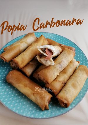 Gambar 🇮🇹 Popia Carbonara